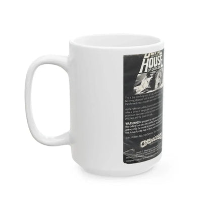 DEVIL IN THE HOUSE OF EXORCISM STAR TIME VIDEO (VHS COVER) - White Coffee Mug - Go Mug Yourself