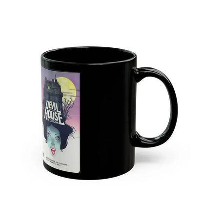 DEVIL IN THE HOUSE OF EXORCISM (VHS COVER) - Black Coffee Mug - Go Mug Yourself