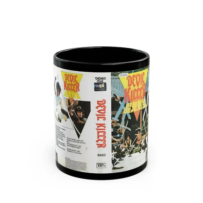 DEVIL KILLER (VHS COVER) - Black Coffee Mug 11oz - Go Mug Yourself