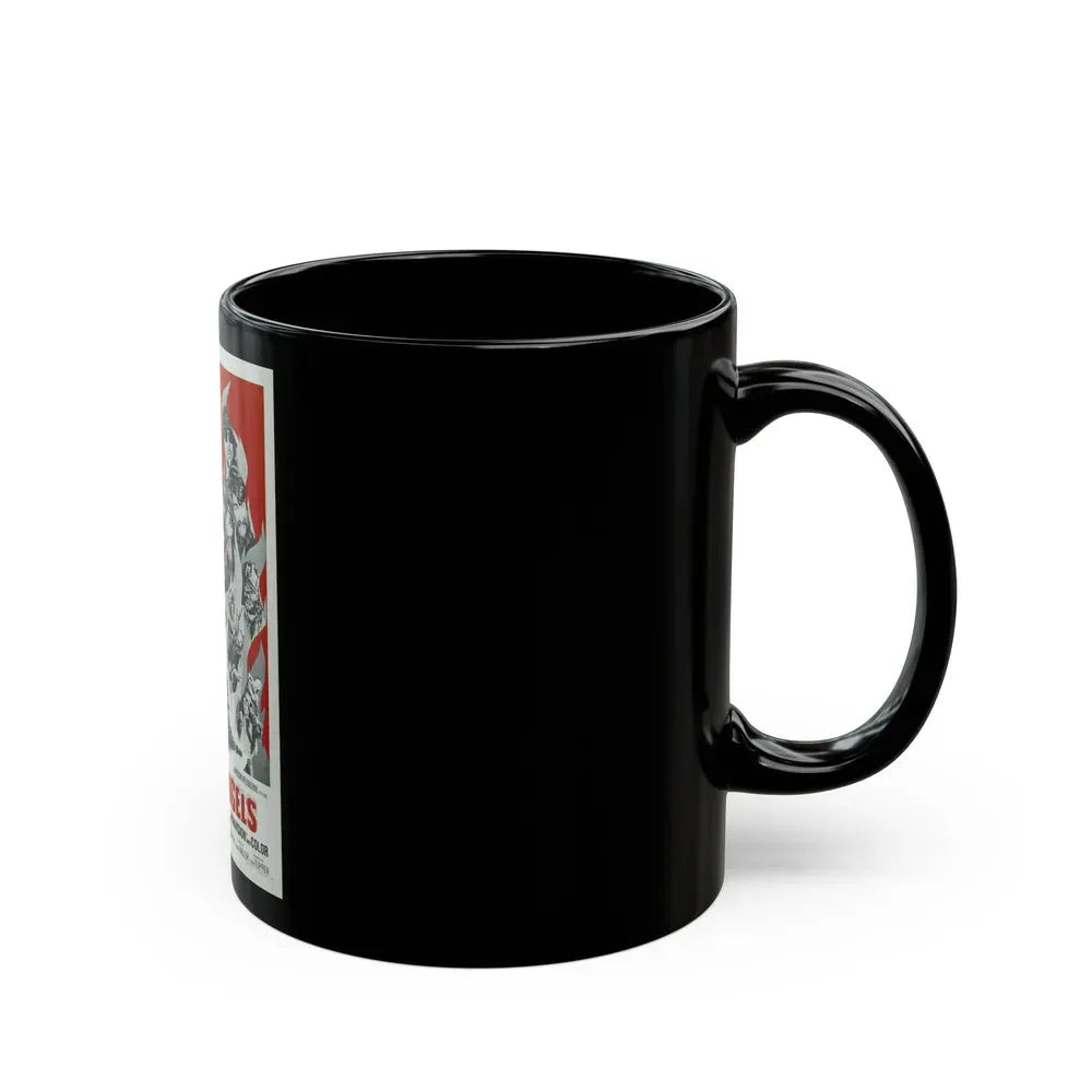 DEVIL'S ANGELS 1967 Movie Poster - Black Coffee Mug - Go Mug Yourself
