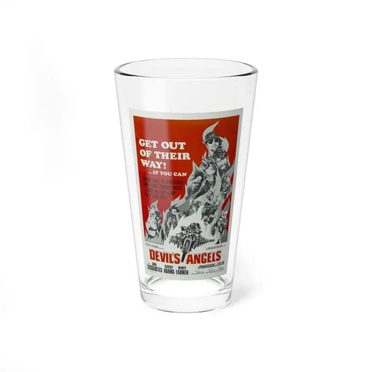 DEVIL'S ANGELS 1967 Movie Poster - Pint Glass 16oz 16oz - Go Mug Yourself
