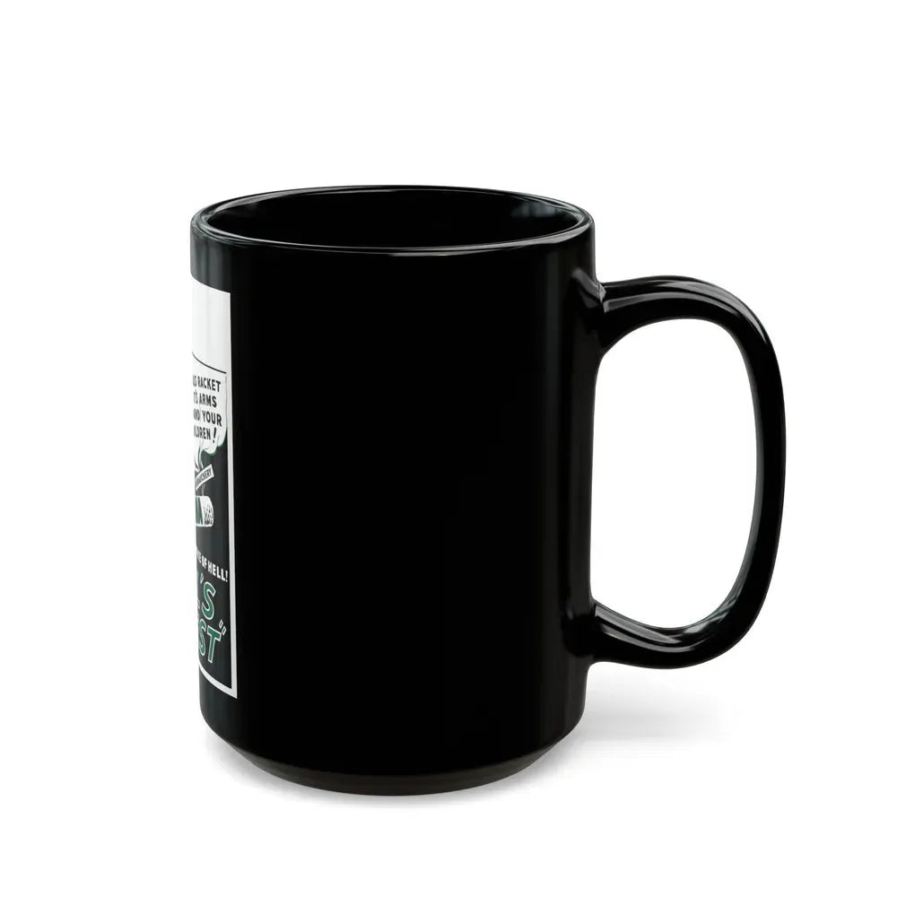DEVIL'S HARVEST 1942 Movie Poster - Black Coffee Mug - Go Mug Yourself