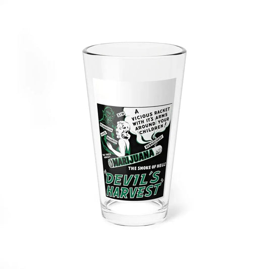 DEVIL'S HARVEST 1942 Movie Poster - Pint Glass 16oz 16oz - Go Mug Yourself
