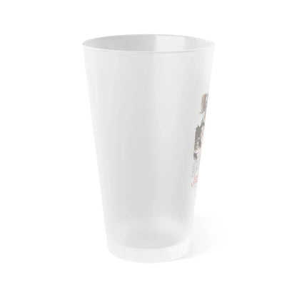 DEVIL'S ISLAND LOVERS 1973 Movie Poster - Frosted Pint Glass 16oz - Go Mug Yourself