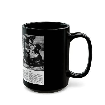 Devil Snakes Die Hard, Man's Conquest, October 1959 - Black Coffee Mug - Go Mug Yourself