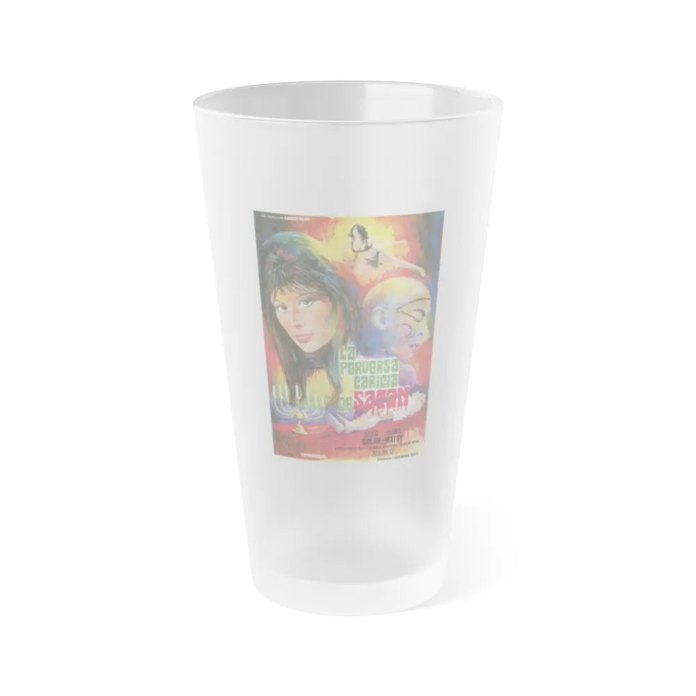 DEVIL'S KISS 1976 Movie Poster - Frosted Pint Glass 16oz-16oz-Frosted-Go Mug Yourself