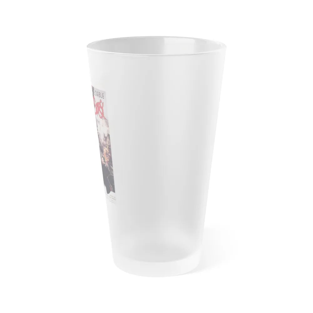 DEVIL'S STORY (NAZI ZOMBIE) 1986 Movie Poster - Frosted Pint Glass 16oz-Go Mug Yourself