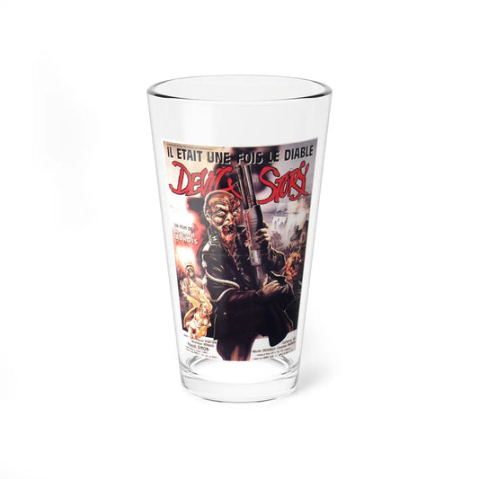 DEVIL'S STORY (NAZI ZOMBIE) 1986 Movie Poster - Pint Glass 16oz-16oz-Go Mug Yourself