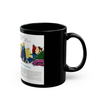 Devotedly, Patrick Henry Casebolt, Ladies' Home Journal, September 1951 - Black Coffee Mug - Go Mug Yourself