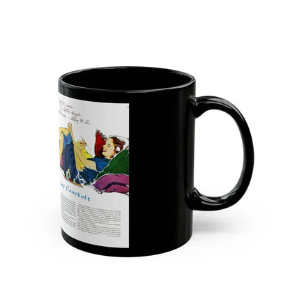 Devotedly, Patrick Henry Casebolt, Ladies' Home Journal, September 1951 - Black Coffee Mug - Go Mug Yourself