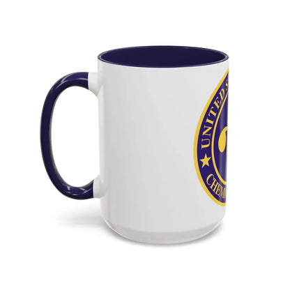 Chemical Corps (U.S. Army) Accent Coffee Mug-Go Mug Yourself