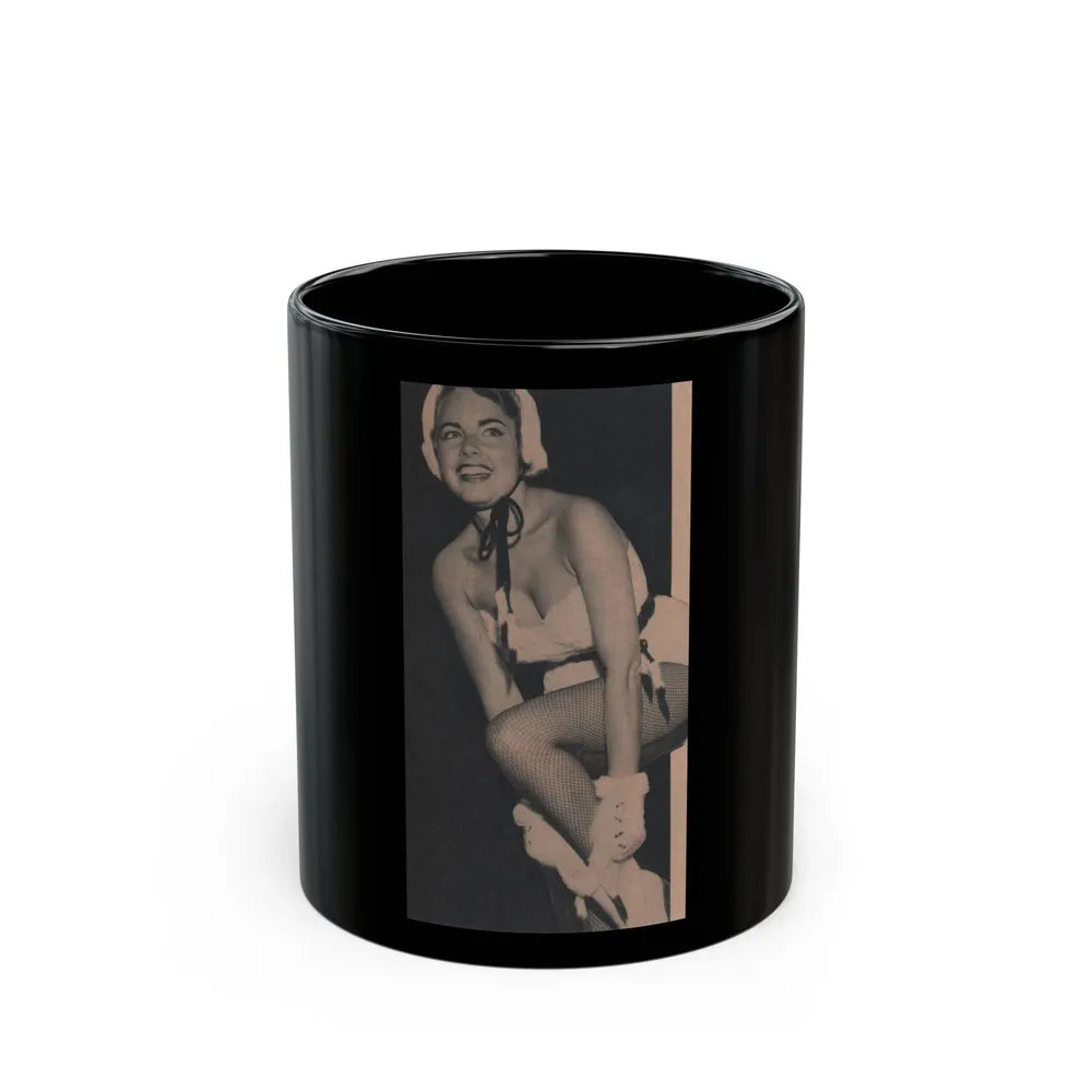 Terry Moore #563 - 3.75x7.25 Magazine Page Photo Clipping (Vintage Female Icon) Black Coffee Mug-11oz-Go Mug Yourself