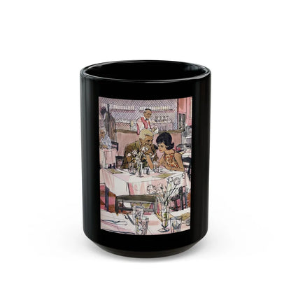 First Love, Chatelaine, May 1961 - Black Coffee Mug-15oz-Go Mug Yourself