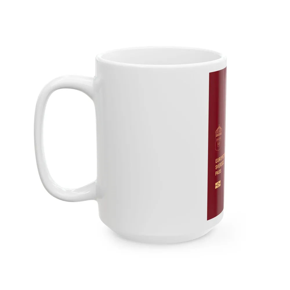 Swedish Passport 2022 - White Coffee Mug-Go Mug Yourself