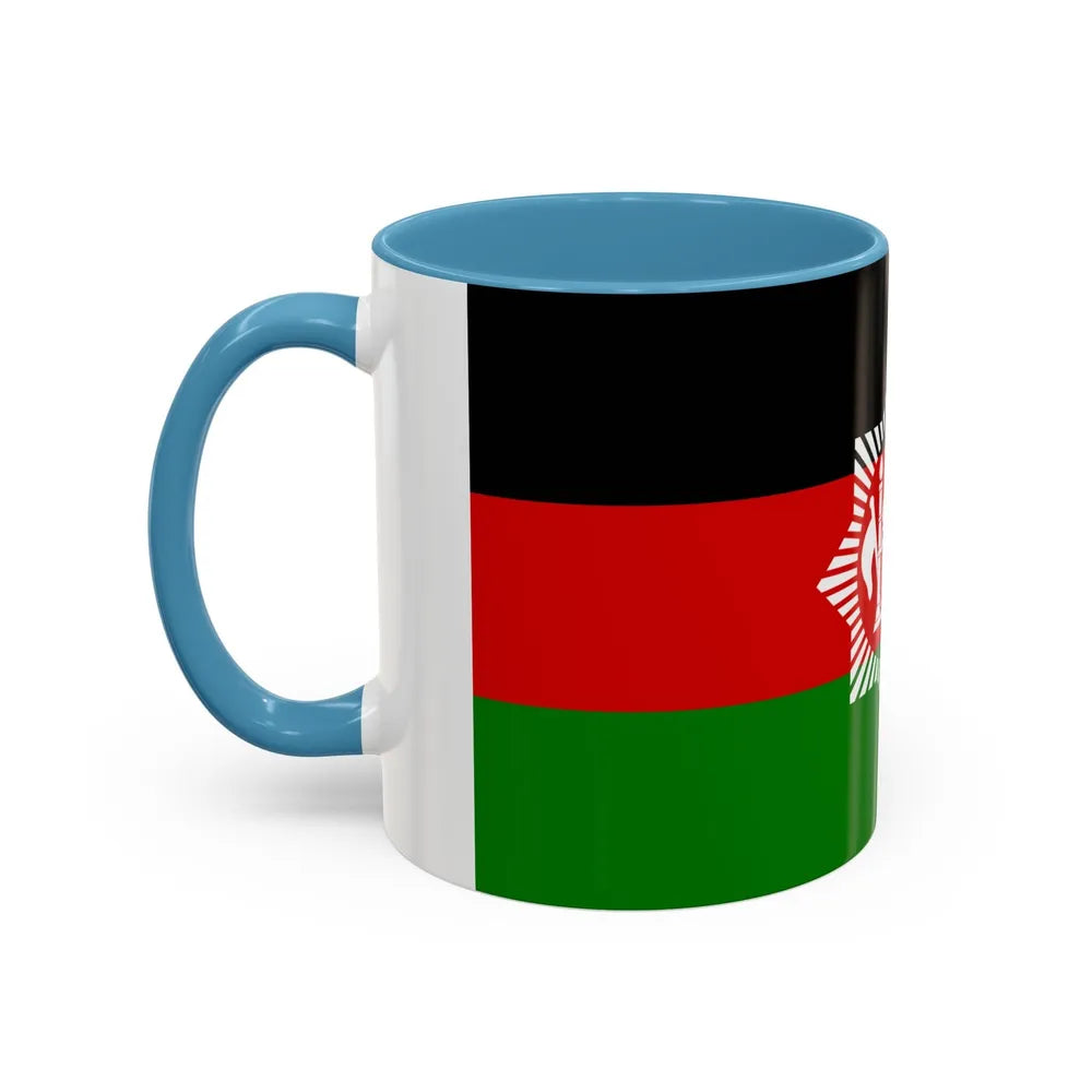 Flag of Afghanistan 1928 - Accent Coffee Mug-Go Mug Yourself