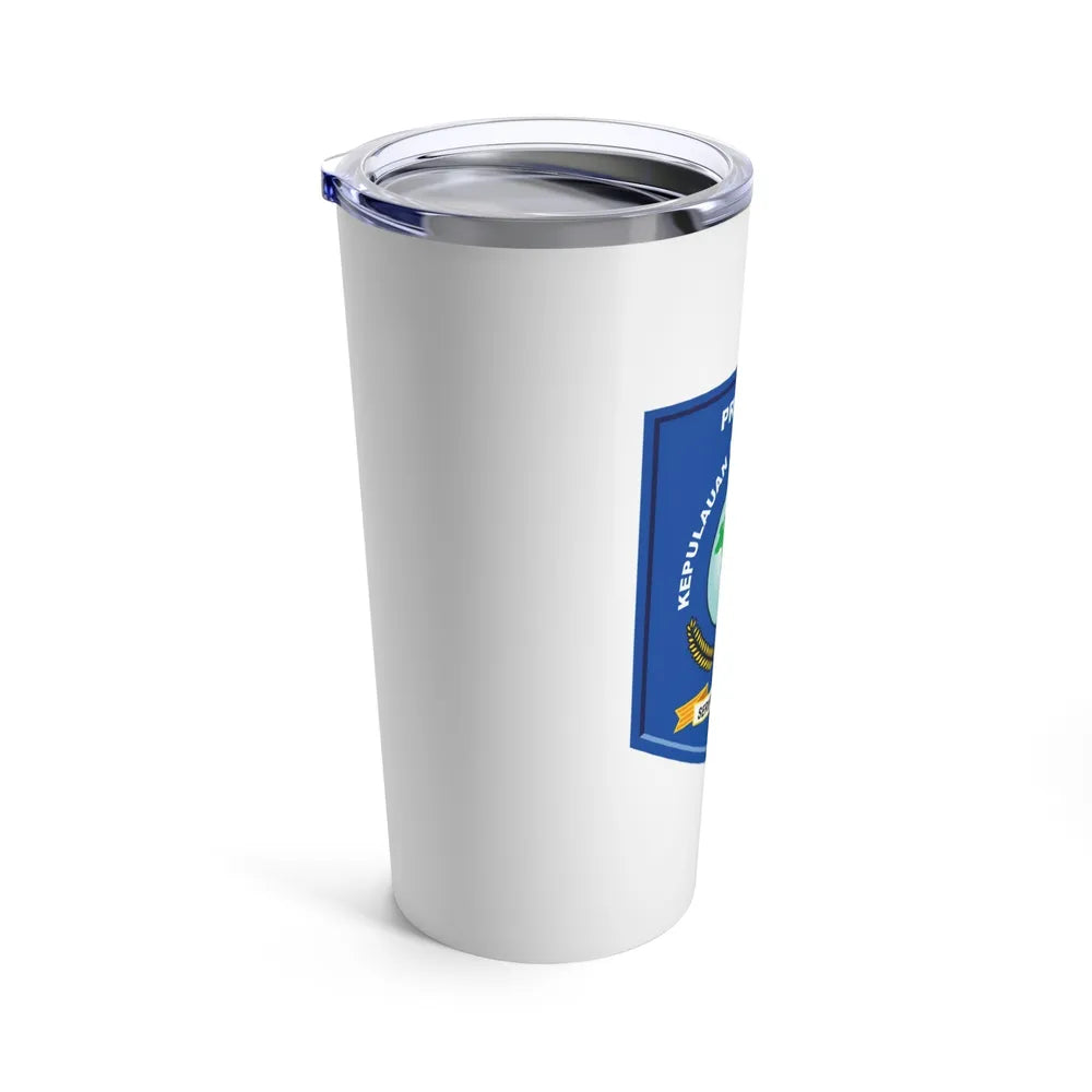 Flag of Bangka Belitung Indonesia - Tumbler 20oz-Go Mug Yourself