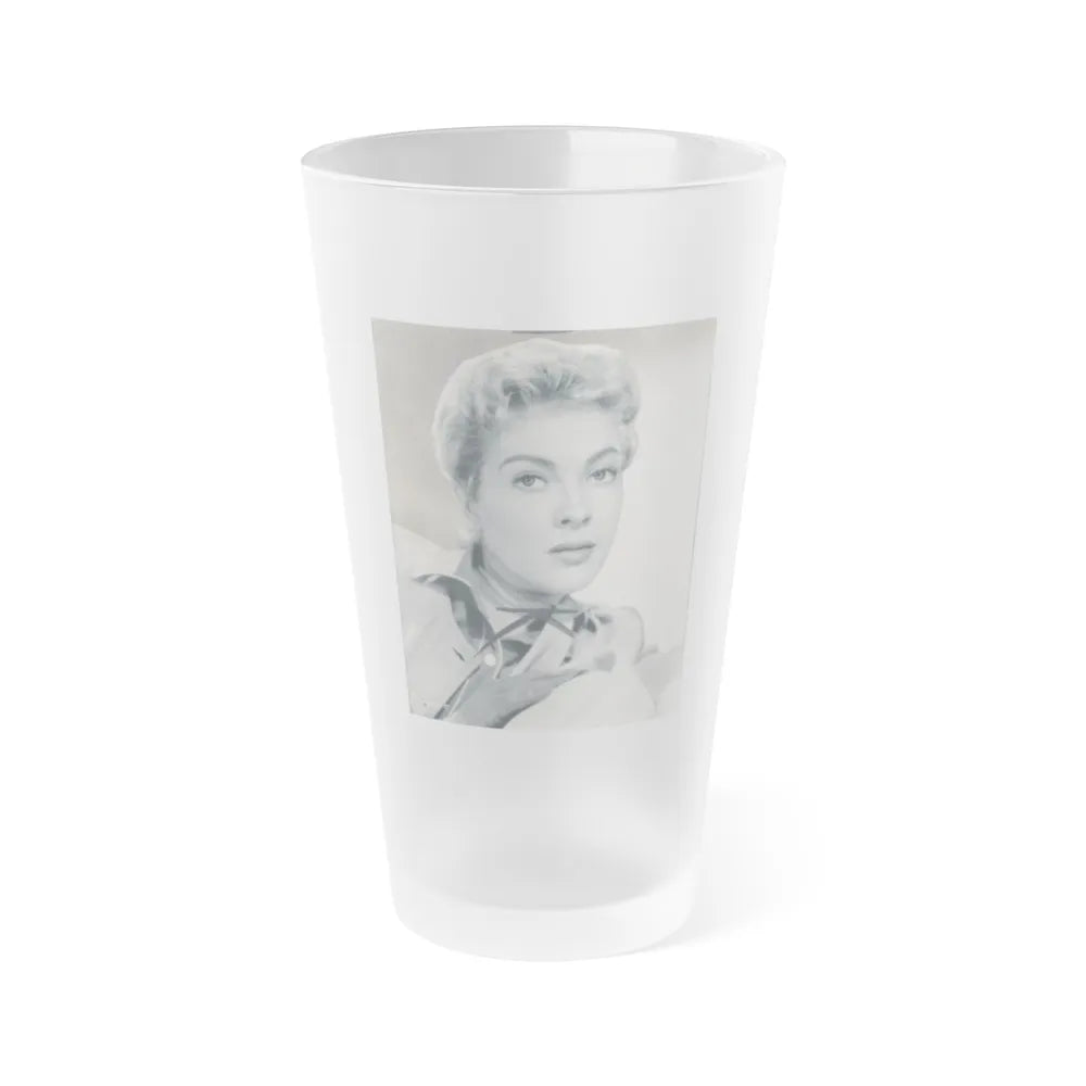 Lori Nelson #19 (Vintage Female Icon) Frosted Pint 16oz-16oz-Frosted-Go Mug Yourself