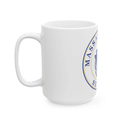 Senate of Massachusetts - White Coffee Mug-Go Mug Yourself