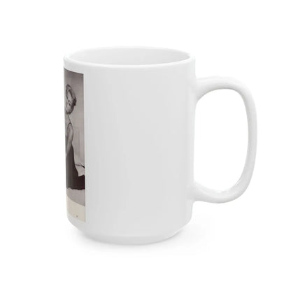 Julie Newmar #288 (Vintage Female Icon) White Coffee Mug-Go Mug Yourself