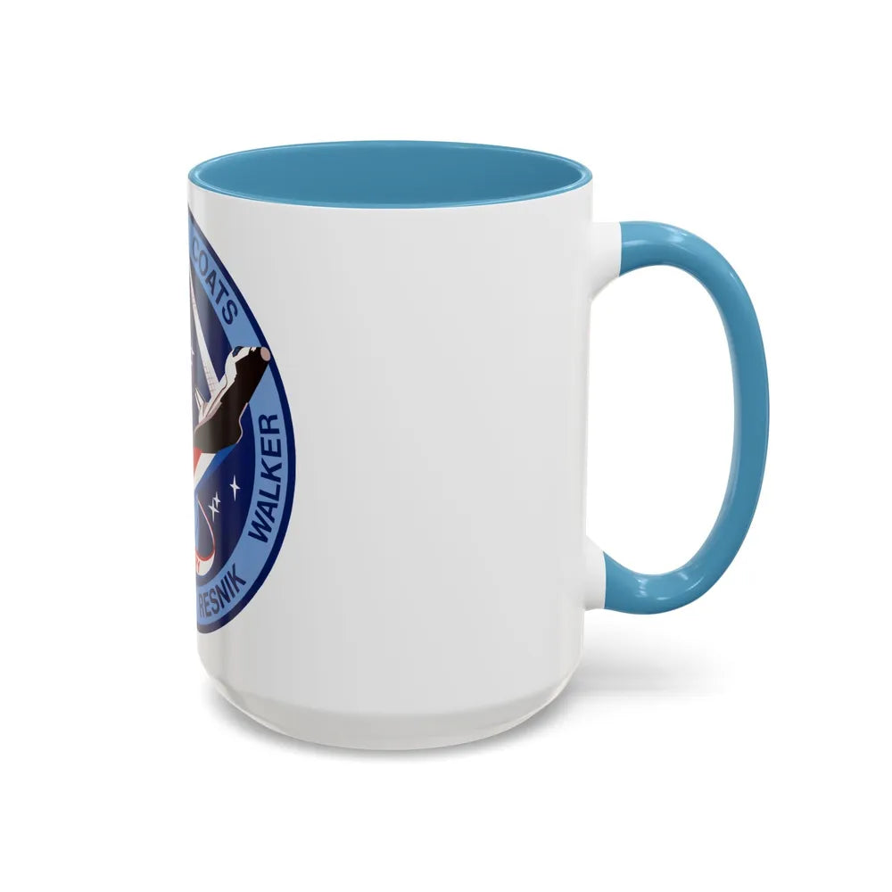 STS 41 d (NASA) Accent Coffee Mug-Go Mug Yourself