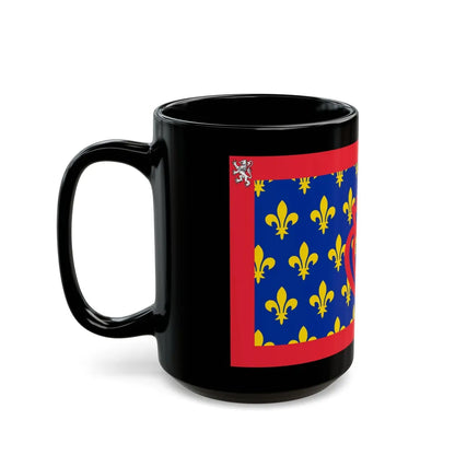 Flag of Pays de la Loire France - Black Coffee Mug-Go Mug Yourself