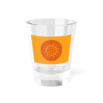 Dharmacakra flag Thailand (Thailand) Shot Glass 1.5oz 1.5oz - Go Mug Yourself