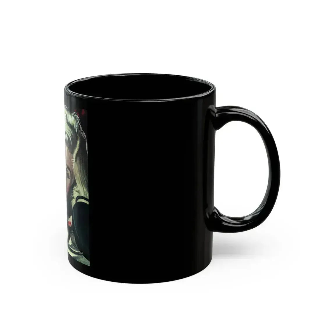 Diagnosis Deferred, Collier's, December 24, 1949 - Black Coffee Mug - Go Mug Yourself