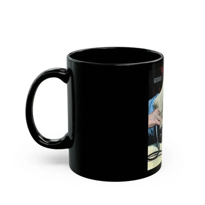 Diagnosis Deferred, Collier's, December 24, 1949 - Black Coffee Mug - Go Mug Yourself