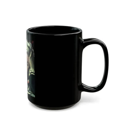 Diagnosis Deferred, Collier's, December 24, 1949 - Black Coffee Mug - Go Mug Yourself