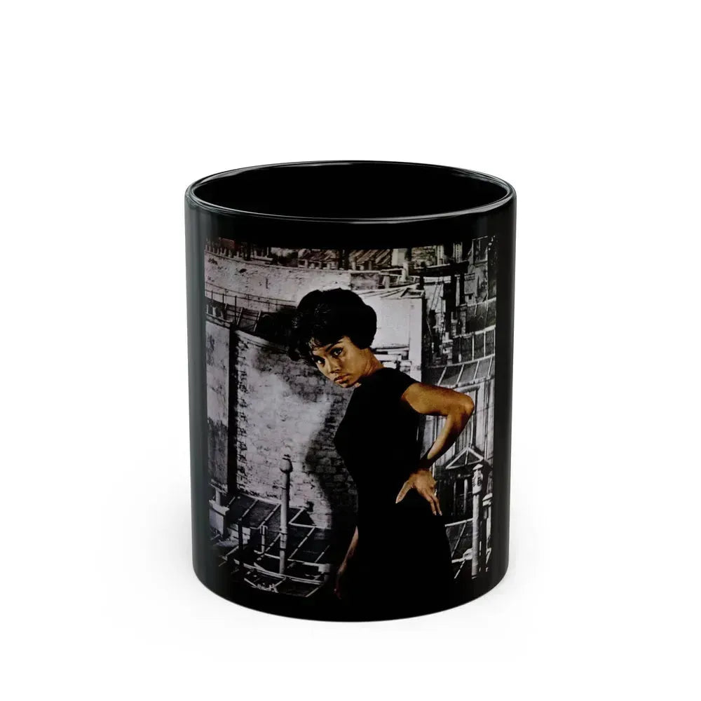 Diahann Carroll #02 (Vintage Female Icon) Black Coffee Mug 11oz - Go Mug Yourself
