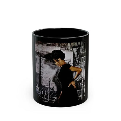 Diahann Carroll #02 (Vintage Female Icon) Black Coffee Mug 11oz - Go Mug Yourself