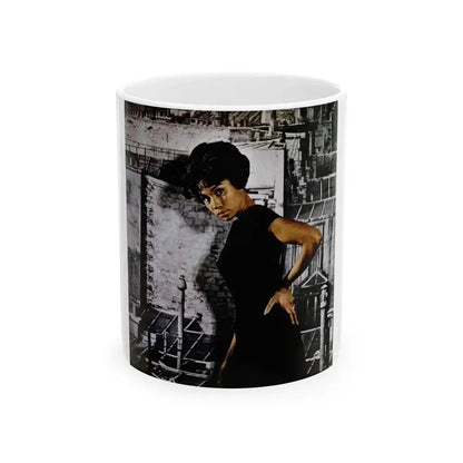 Diahann Carroll #02 (Vintage Female Icon) White Coffee Mug 11oz - Go Mug Yourself