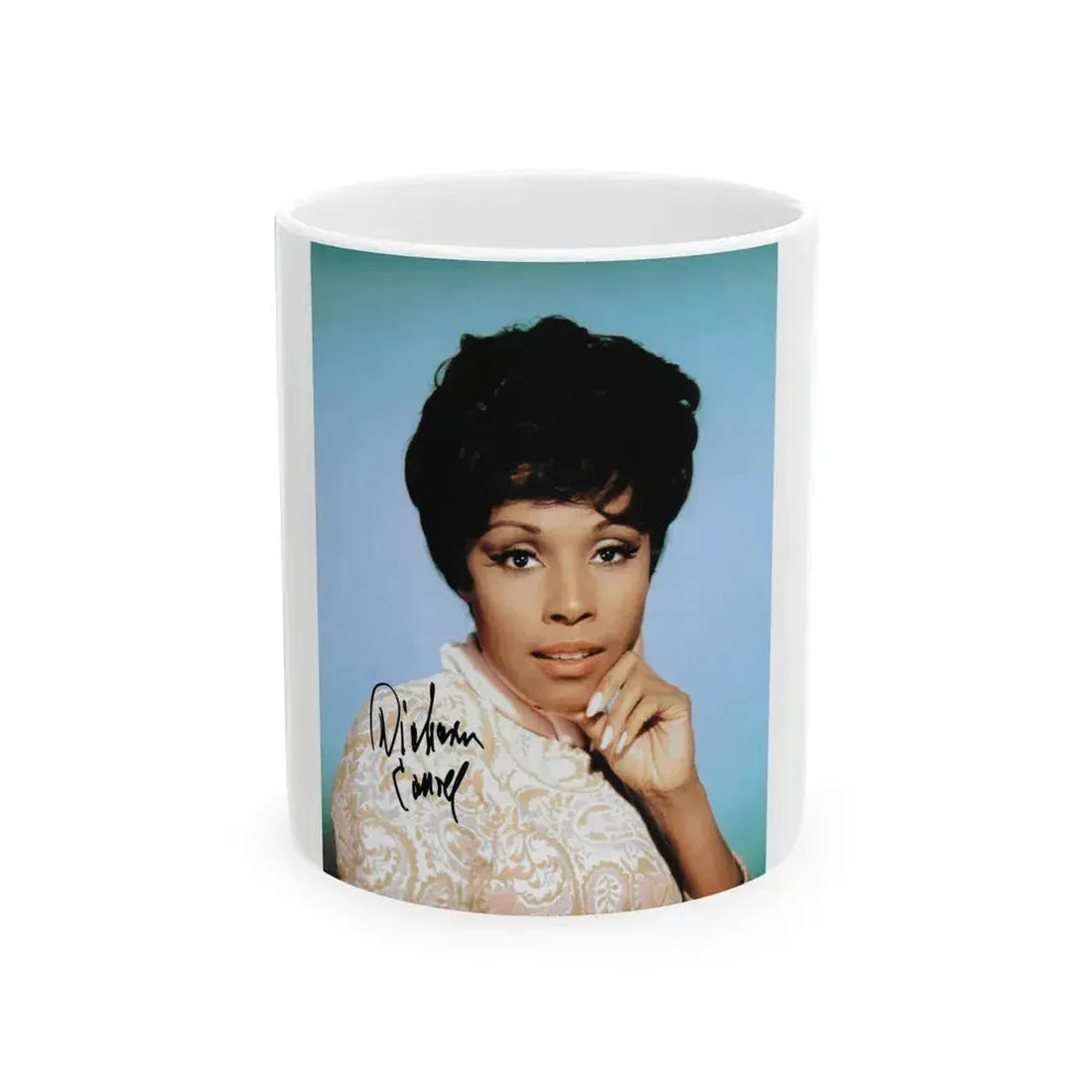 Diahann Carroll #03 (Vintage Female Icon) White Coffee Mug 11oz - Go Mug Yourself