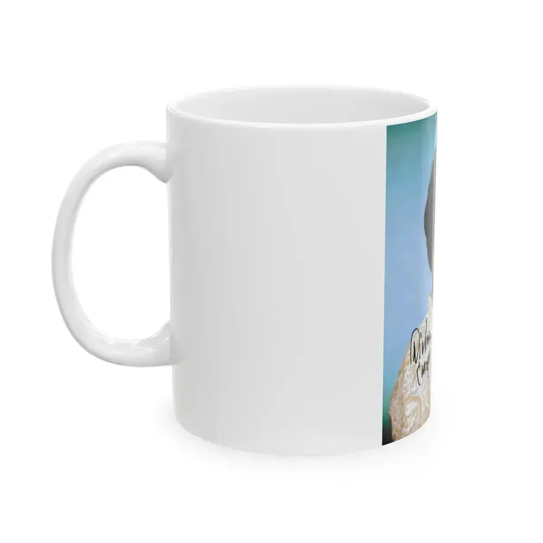 Diahann Carroll #03 (Vintage Female Icon) White Coffee Mug - Go Mug Yourself