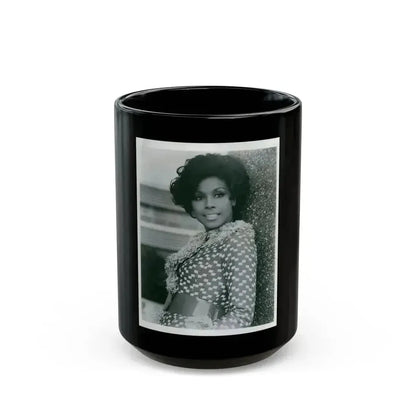 Diahann Carroll #07 1 (Vintage Female Icon) Black Coffee Mug 15oz - Go Mug Yourself