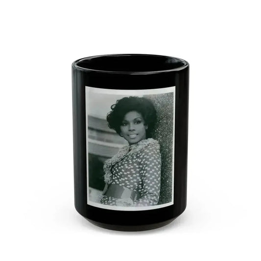 Diahann Carroll #07 1 (Vintage Female Icon) Black Coffee Mug 15oz - Go Mug Yourself