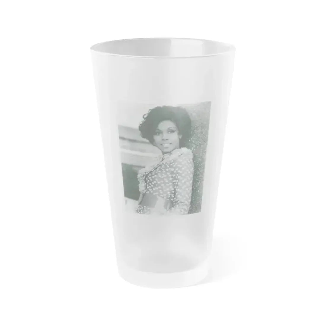 Diahann Carroll #07 1 (Vintage Female Icon) Frosted Pint Glass 16oz 16oz Frosted - Go Mug Yourself