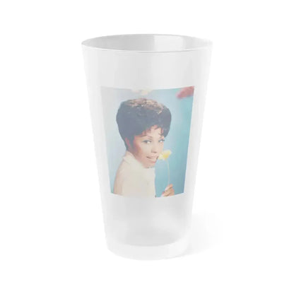 Diahann Carroll #10 (Vintage Female Icon) Frosted Pint Glass 16oz 16oz Frosted - Go Mug Yourself