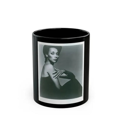 Diahann Carroll #19 (Vintage Female Icon) Black Coffee Mug 11oz - Go Mug Yourself