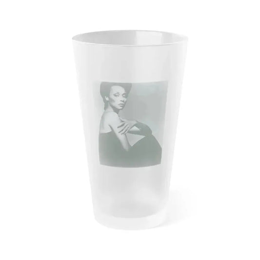 Diahann Carroll #19 (Vintage Female Icon) Frosted Pint Glass 16oz 16oz Frosted - Go Mug Yourself