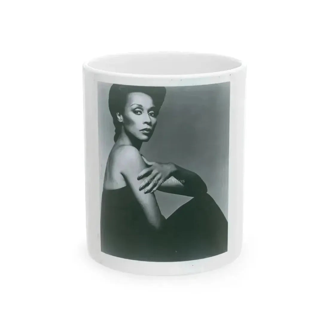 Diahann Carroll #19 (Vintage Female Icon) White Coffee Mug 11oz - Go Mug Yourself