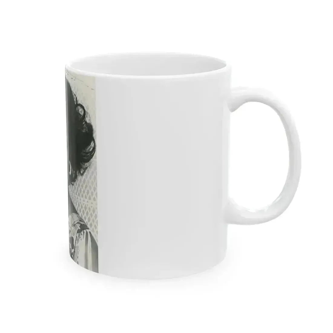 Diahann Carroll #24 (Vintage Female Icon) White Coffee Mug - Go Mug Yourself