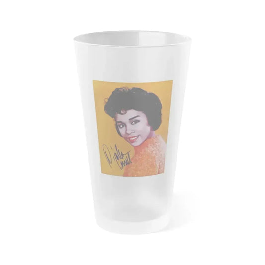 Diahann Carroll #32 (Vintage Female Icon) Frosted Pint Glass 16oz 16oz Frosted - Go Mug Yourself