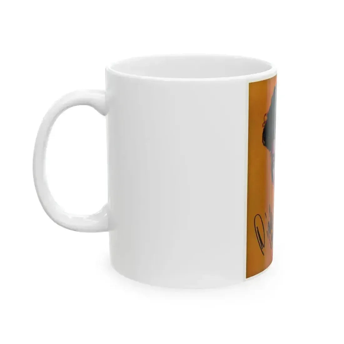 Diahann Carroll #32 (Vintage Female Icon) White Coffee Mug - Go Mug Yourself