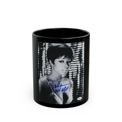 Diahann Carroll #34 (Vintage Female Icon) Black Coffee Mug 11oz - Go Mug Yourself