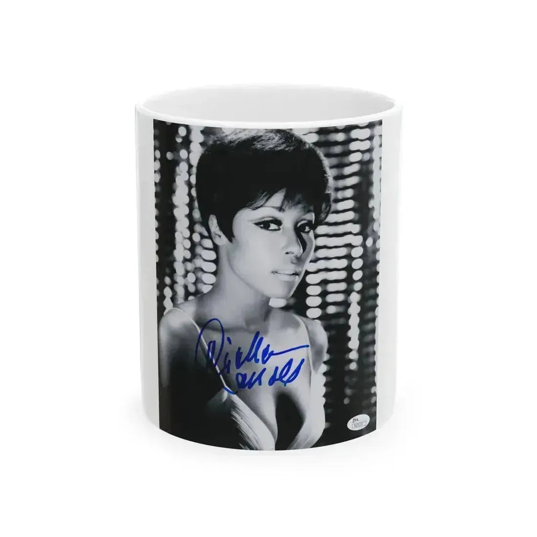 Diahann Carroll #34 (Vintage Female Icon) White Coffee Mug 11oz - Go Mug Yourself