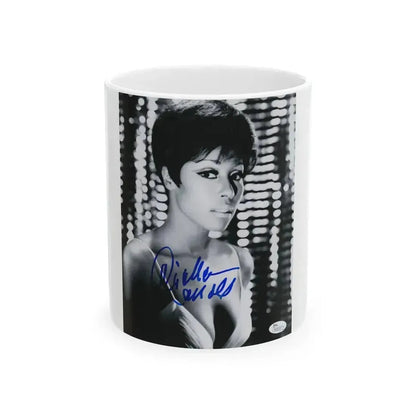 Diahann Carroll #34 (Vintage Female Icon) White Coffee Mug 11oz - Go Mug Yourself