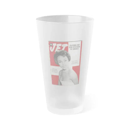 Diahann Carroll #36 - Mag. Cover (Vintage Female Icon) Frosted Pint Glass 16oz 16oz Frosted - Go Mug Yourself