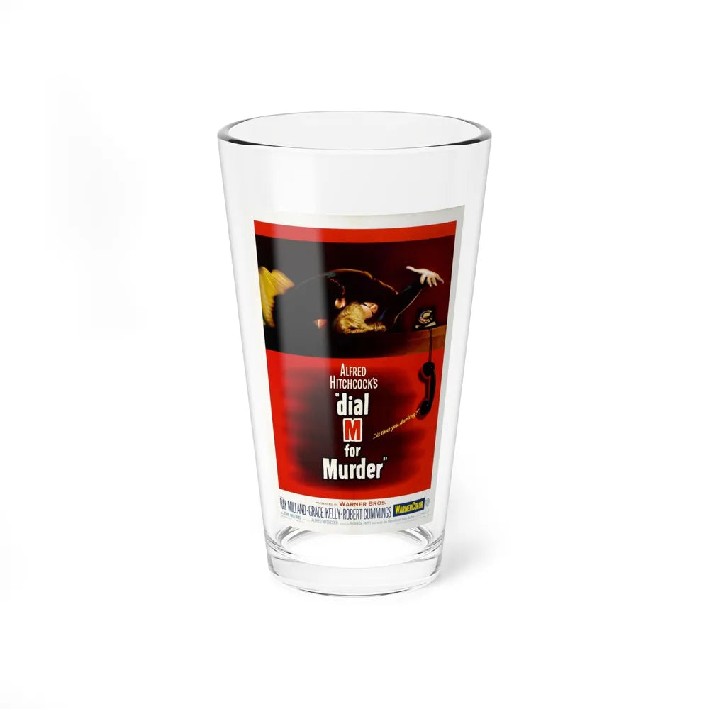 DIAL M FOR MURDER 1954 Movie Poster - Pint Glass 16oz-16oz-Go Mug Yourself