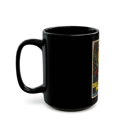 DIAL M FOR MURDER (ITALIAN) 1954 Movie Poster - Black Coffee Mug - Go Mug Yourself